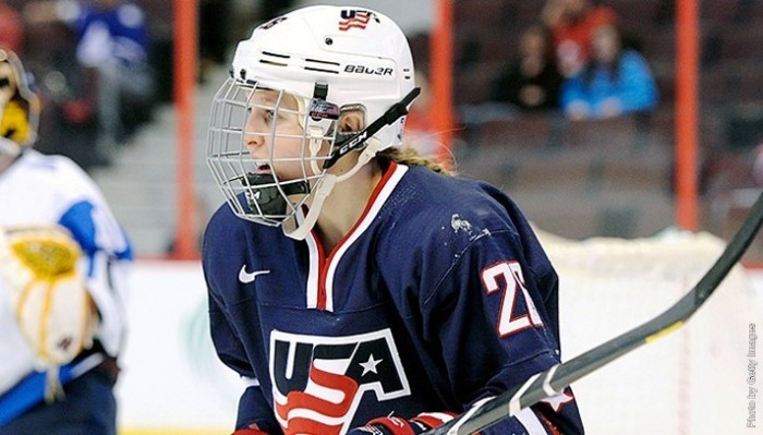 With Eyes Set on the Golden Prize, Husky Kendall Coyne Makes Winter ...