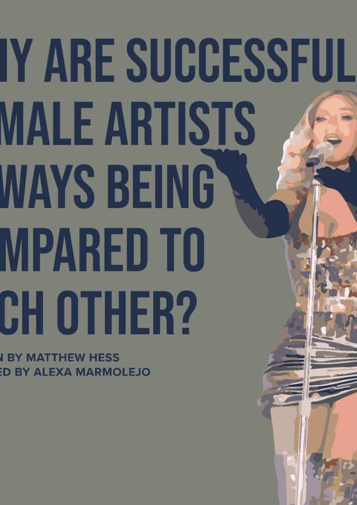 Why are successful female artists always being compared to each other?