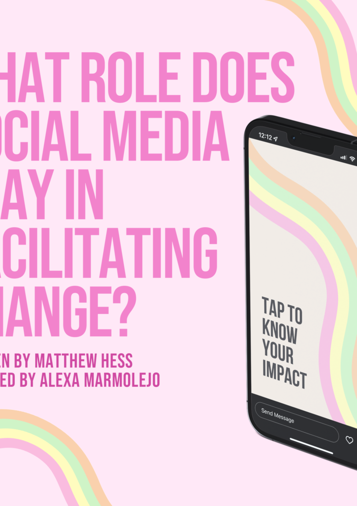 What Role Does Social Media Play in Facilitating Change?