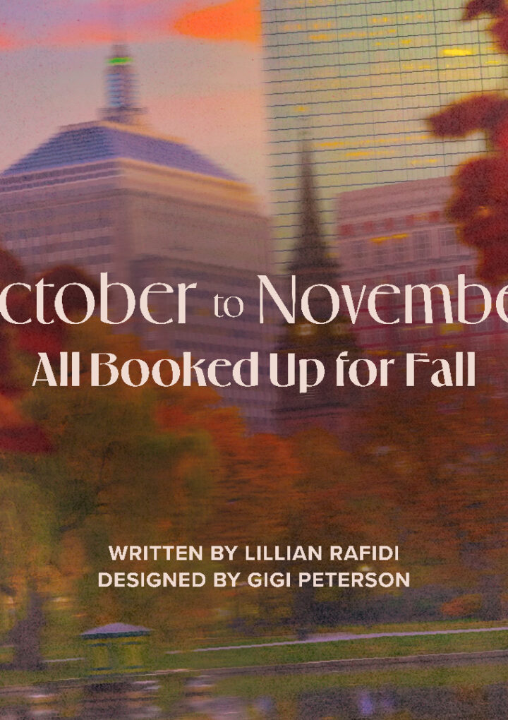 October to November: All Booked Up for Fall