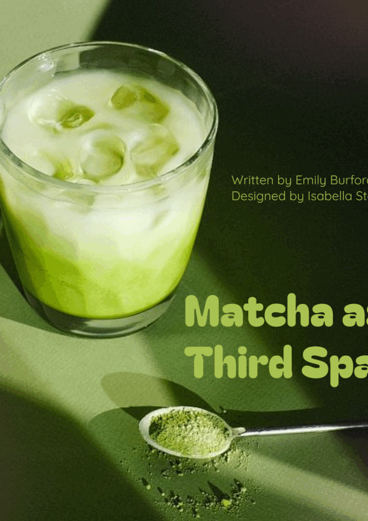 Matcha as a Third Space